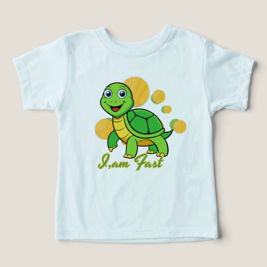 Leuke baby T-shirt | ik ben Snel | (Design voorkant)