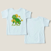 Leuke baby T-shirt | ik ben Snel | (Ontwerp Voorkant & Achterkant)