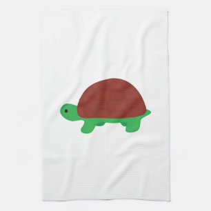 leuke babyschildpad theedoek