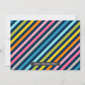 Leuke badminton meisje verjaardag party uitnodigin kaart (Achterkant)