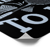 Leuke Badminton Speler Match Game Joke 2 Poster (Hoek)