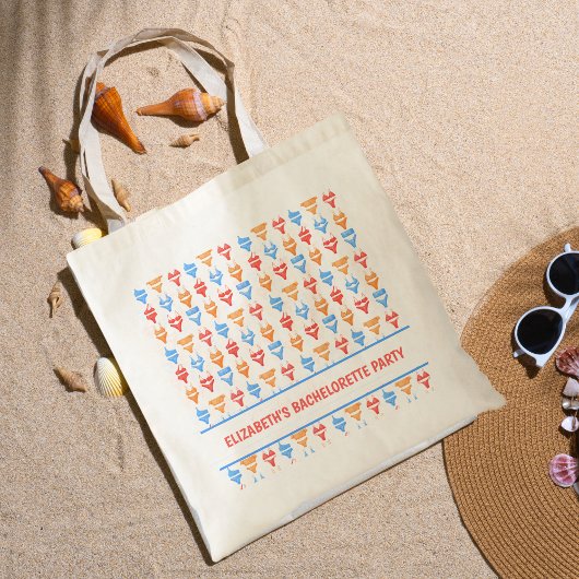 Leuke badpak Zwembad Party Gepersonaliseerde vrijg Tote Bag