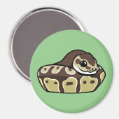 Leuke Bal Python Pet Snake Tekening Koelkast Magne Magneet (Voorkant / Achterkant)