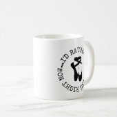 Leuke Ballerina Pointe Schoenen Koffiemok (Voorkant rechts)