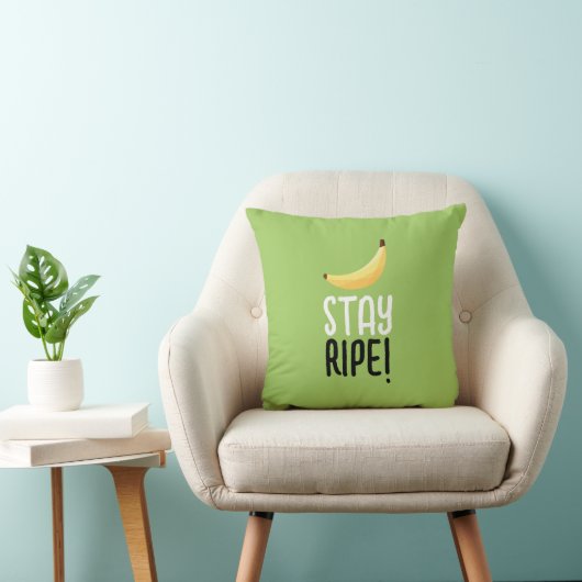 Leuke banaanfeest aangepaste kit modern en bewerkb kussen (Stoel)