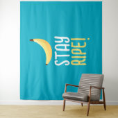 Leuke banaanfeest aangepaste kit modern en bewerkb wandkleed (In situ)