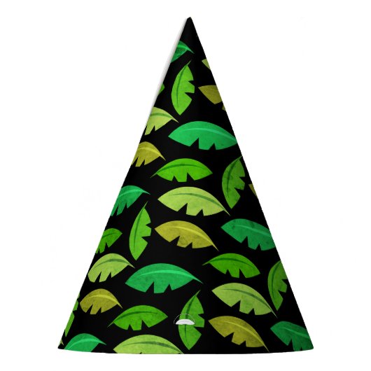 Leuke Banana Leaf Tropische Verjaardag Party Patro Feesthoedjes (Links)