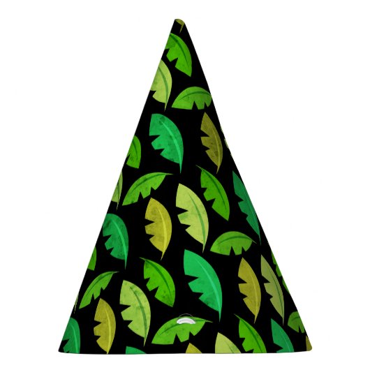 Leuke Banana Leaf Tropische Verjaardag Party Patro Feesthoedjes (Rechts)