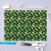 Leuke Banana Leaf Tropische Verjaardag Party Patro Tissuepapier (Craft)