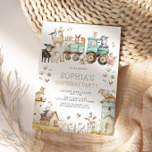 Leuke Barnyard Boerderij Dieren Verjaardag Kaart