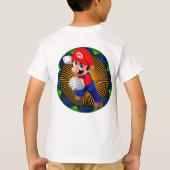 Leuke basis T-shirt voor kinderen – Pret & Kleurri (Achterkant)