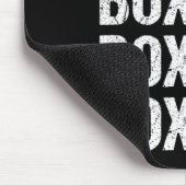 Leuke Basketbal Coach Box Out Quote Grunge Graphic Muismat (Hoek)