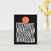 Leuke basketbal coach geschenkdoos uit Gezegde Kaart (Gele Bloem)