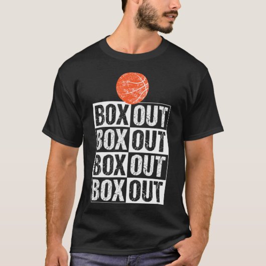 Leuke basketbal coach geschenkdoos uit Gezegde T-shirt (Voorkant)