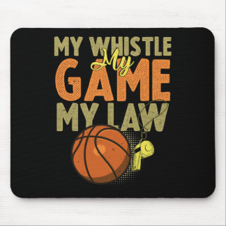 Leuke Basketbal Scheidsrechter Quotes Gift I Hoops Muismat