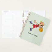 Leuke basketbalspeler planner (Display)