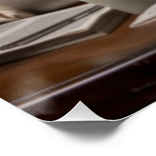 Leuke basset hounds lezen krant perfect poster (Hoek)