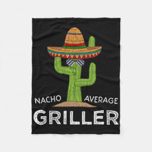 Leuke BBQ Grill Lover Humor Griller Gezegde Funny  Fleece Deken