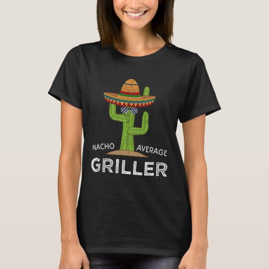 Leuke BBQ Grill Lover Humor Griller Gezegde Funny  T-shirt (Voorkant)