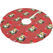 Leuke Beagle Kerstmis Merry Kerstboom Rok (Gekanteld)