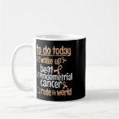 Leuke Beat Baarmoederkanker Overwin De Wereld Over Koffiemok (Links)