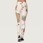 Leuke beren met boeken leggings (Achterkant)