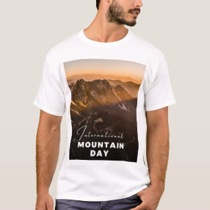 Leuke bergdag t-shirt