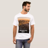 Leuke bergdag t-shirt (Voorkant volledig)