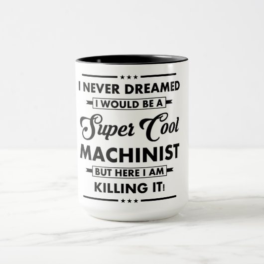 Leuke Beroep/Professie Super Coole Machinebankwerk Mok (Midden)