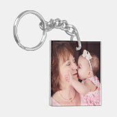 Leuke beste oma ooit foto sleutelhanger (Voorkant Links)