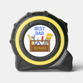 Leuke Beste Papa Naam Toolbox Rolmaat (Voorkant)