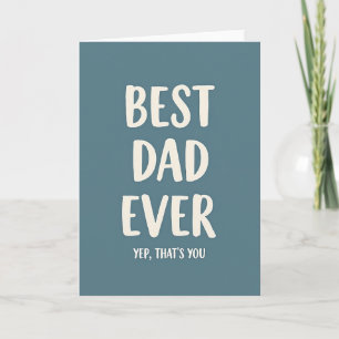 Leuke Beste Papa Ooit Kaart
