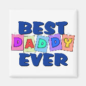Leuke beste papa OOIT Magneet (Voorkant)