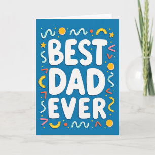 Leuke Beste Papa Ooit Type Kaart