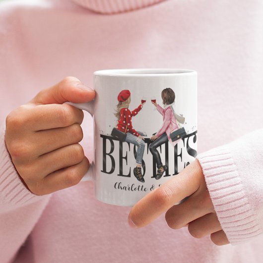 Leuke Besties Beste Vrienden Koffiemok