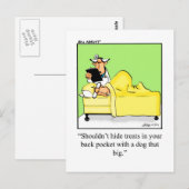 Leuke beterschap humor ansichtkaart briefkaart (Voorkant / Achterkant)