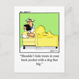 Leuke beterschap humor ansichtkaart briefkaart