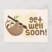 Leuke beterschap wenskaart briefkaart (Voorkant)