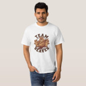 Leuke bever-geïnspireerde Design T-shirt (Voorkant volledig)