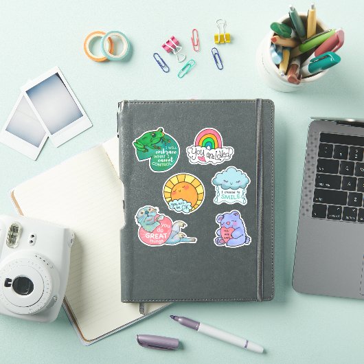 Leuke bevestiging Kinder custom-cut vinyl Sticker (iPad Cover)