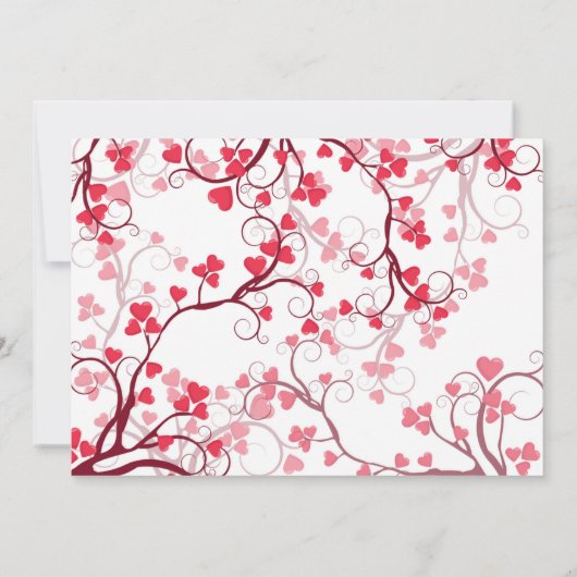 Leuke bewaar de datum valentijnshart save the date (Achterkant)