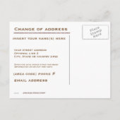 Leuke bewegende aankondiging van adreswijziging (Achterkant)