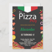 Leuke bewerkbare voedsel thema Kaart voor kinderen (Voorkant)