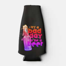 Leuke bierkoeler Het is een slechte dag om een bie