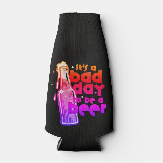 Leuke bierkoeler Het is een slechte dag om een bie (Voorkant)
