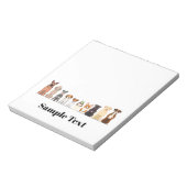 Leuke big&small honden design notitieblok (Linkerzijde)