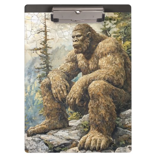 Leuke Bigfoot  Klembord (Voorkant)