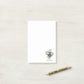 Leuke bijen en regenboog wassen post-it notities post-it® notes (Op bureau)