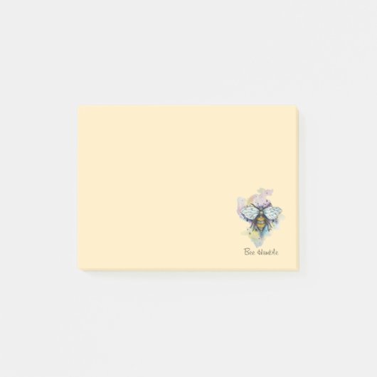 Leuke bijen en regenboog wassen post-it notities post-it® notes (Voorkant)