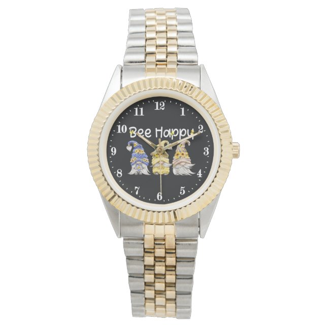 leuke bijengnoom horloge (Voorkant)